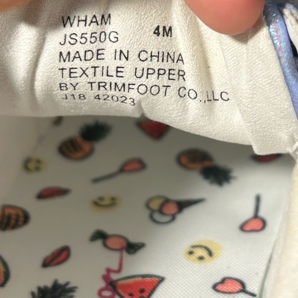 Jessica Simpson Girls Child Wham Sneaker Size 4m - Picture 3 of 8